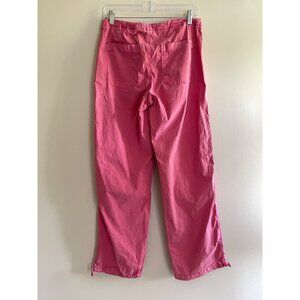 American Eagle Outfitters Parachute Pants Womens XS Pink Baggy  Wide Leg